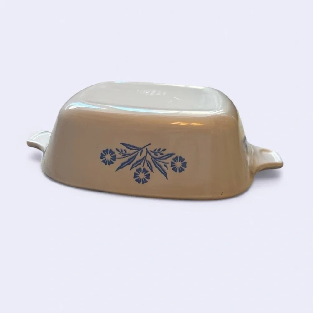Vintage Corning Ware Blue Cornflower 5” Mini Casserole Dish (Model P-41-B,12 Oz)
